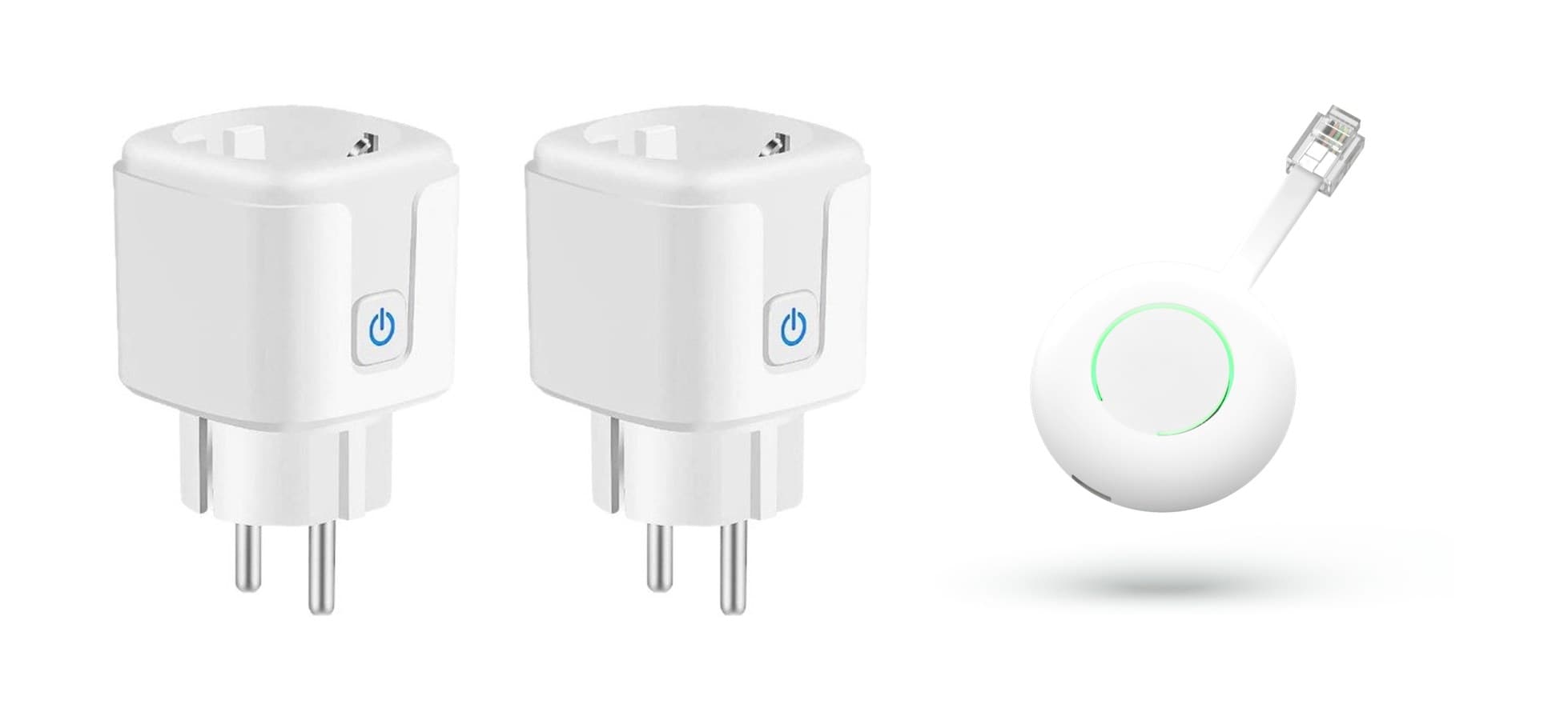 Dubbelbundel: 2 adapters + P1-lezer